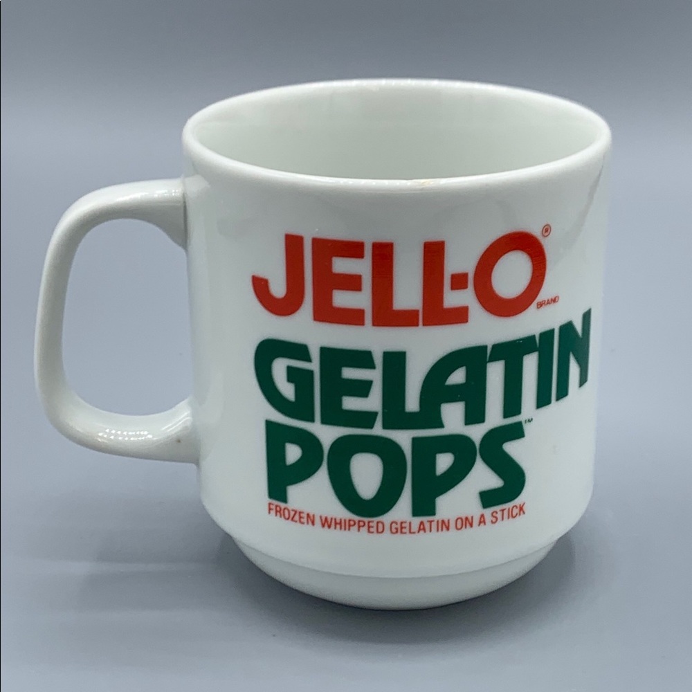 Vtg JELL-O Gelatin Pops Advertising Mug